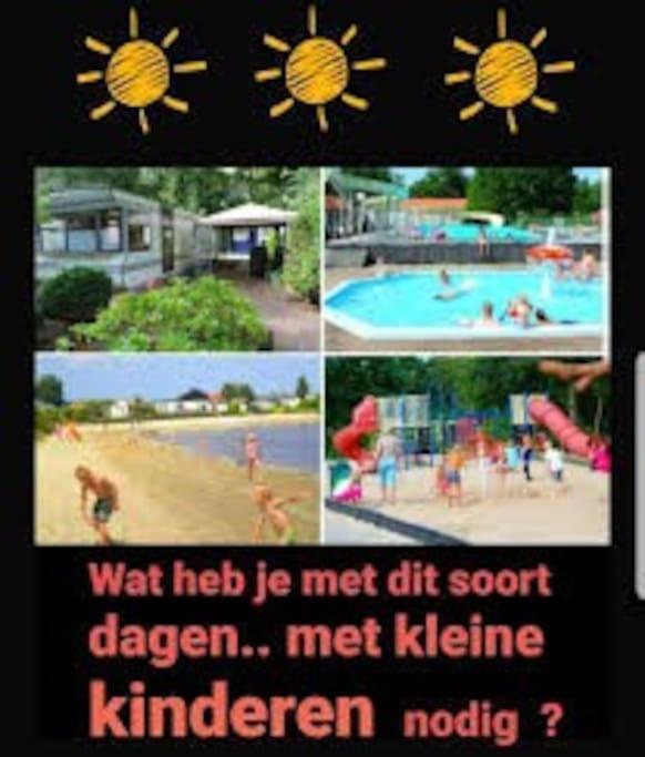 Chalet 14 Met Airco Familiecamping De Tien Heugten Schoonloo Drenthe Esterno foto